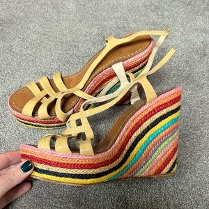 Size 9.5 Kate Spade wedge
